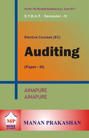 Auditing SYBAF Semester IV Manan Prakashan