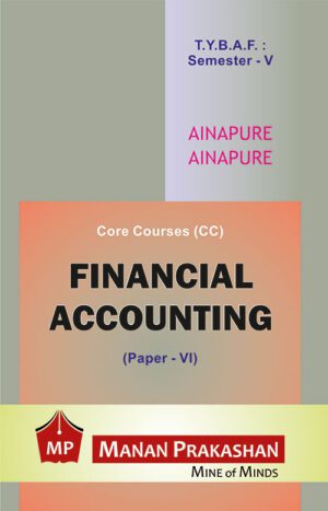 Financial Accounting 6 tybaf Manan Prakashan