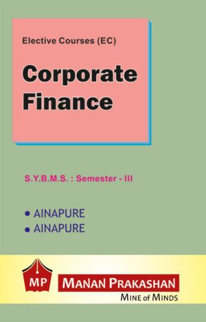 Corporate Finance SYBMS Semester III Manan Prakashan