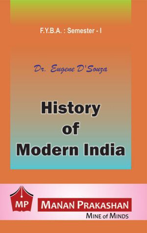 History of Modern India FYBA Semester I Manan Prakashan