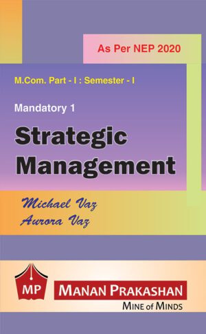 Strategic Management MCOM Semester I Manan Prakashan The Stranger Books