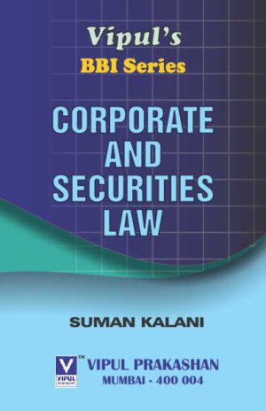 Corporate and Securities Law SYBBI Semester IV Vipul Prakashan