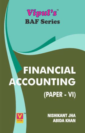 Financial Accounting VI TYBAF Semester V Vipul Prakashan