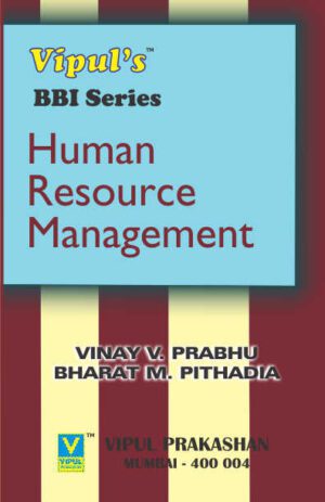 Human Resource Management TYBBI Semester VI Vipul Prakashan