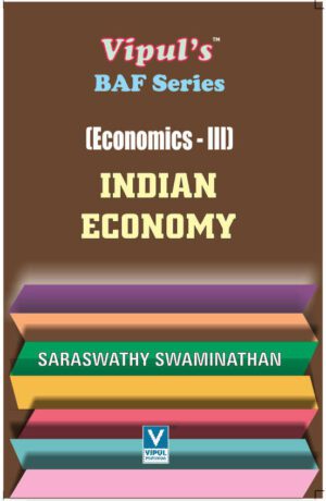Indian Economy TYBAF Semester VI Vipul Prakashan
