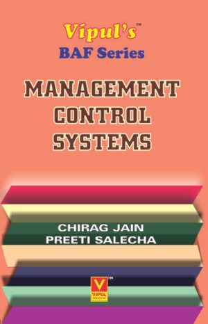 Management Control Systems TYBAF Semester VI Vipul Prakashan