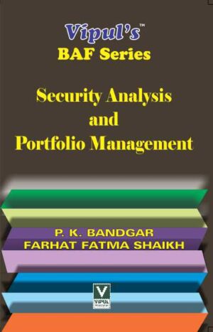 Security Analysis and Portfolio Management TYBAF Semester VI Vipul Prakashan
